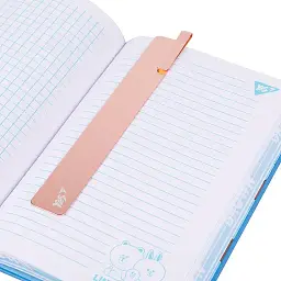 Лінійка-закладка 16см метал. "Yes" Rose Gold непрозор. №370537(12) - мініатюра 3