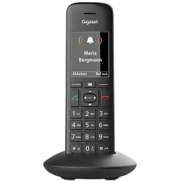 Додаткова трубка Gigaset C570HX Black (S30852H2861R601) - мініатюра 2