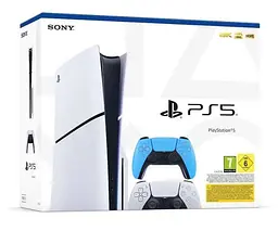 Ігрова консоль Sony PlayStation 5 Slim 1 ТБ + DualSense Ice Blue - мініатюра 5