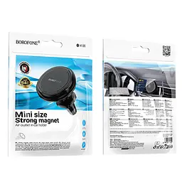 Автодержатель для телефона Borofone BH135 Parker ring magnetic car holder(air outlet) - миниатюра 2