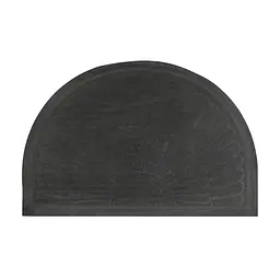 Килимок придверний Eco Fabric Промені півколо з кромкою коричневий 40 х 60 см (4060-024) - мініатюра 2