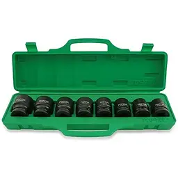 Комплект ударних головок 3/4" 22-38мм 8од. Toptul hoz0007649