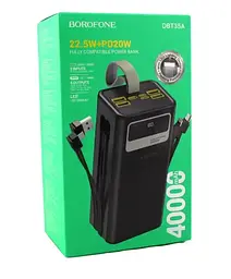 ПоверБанк 100000 mAh з швидкою зарядкою Power Bank DBT35A • Потужний повербанк DBT35A для тривалої автономної роботи - мініатюра 3