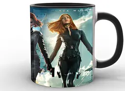 Кружка GeekLand Чорна вдова Black Widow Чорна Вдова три образи BW.02.008 - мініатюра 7