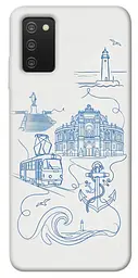 TPU чохол Demsky Southern pearl для Samsung Galaxy A03s