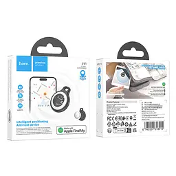 Трекер Hoco E91 Smart Tag 230 mAh White - мініатюра 6