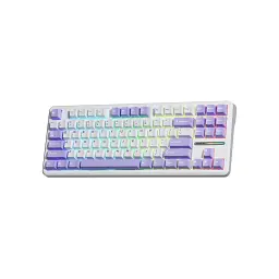 Клавіатура Aula F87 keycap KRGD Blue USB UA White (6948391202464) - мініатюра 3