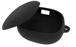 Чохол-накладка DK Silicone Candy Friendly з карабіном Anker SoundCore Liberty Air 2 Pro (black) - мініатюра 2