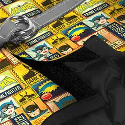 Шлея для собак WAUDOG Clothes з QR паспортом "Бетмен вінтаж" XS2 (1002-4004) - мініатюра 3