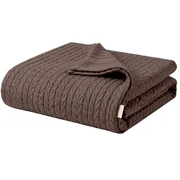Плед покривало Cosas MousseKnitted Braid 230х240 см косичка (Blanket_100Mousse_KnittedBraid_230x240)