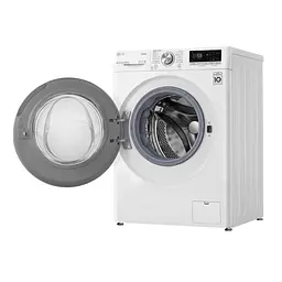 Пральна машина LG з фронтальним завантаженням F4V7VS1W, 9кг, 1400, A+++-30%, Пар, глибина 56см, Дисплей, Інвертор, Білий (F4V7VS1W) - мініатюра 5