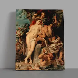 Інтер'єрна картина Союз Землі та Води, Рубенс, Rubens, Union of Earth and Water, інтер'єрний декор, 74×60 см (id6672)