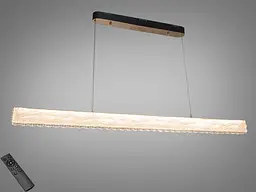 Підвісна LED люстра Diasha 662/1200GD золото 74Вт 4070Лм пульт