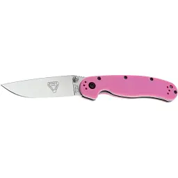 Ніж Ontario Knife RAT II AUS-8 Pink