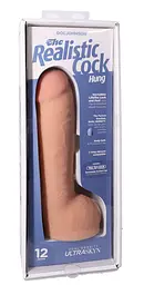 Фалоімітатор Doc Johnson The Realistic Cock ULTRASKYN 12 Inch Hung, 31.8 см - мініатюра 8