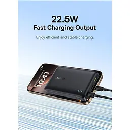 Павербанк Baseus EnerFill Bipow2 Pro Black 10 000 mAh / 22.5 Вт (P1008210D123-00) - мініатюра 9