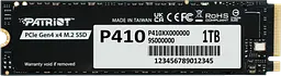 SSD M.2 Накопичувач Patriot Memory P410 1TB (P410P1TBM28H)
