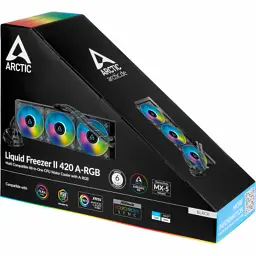 Система рідинного охолодження Arctic Liquid Freezer II 420 A-RGB (ACFRE00109A) - мініатюра 7