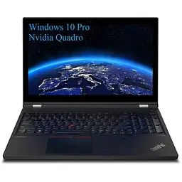 Ноутбук Lenovo ThinkPad P15 Gen 1, IPS, I7-10750H, 64GB DDR4, 2 x 1TB m2 PCIe, RTX 1000 4GB, Windows 10