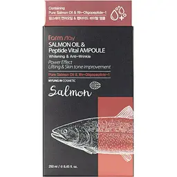 Сироватка для обличчя FarmStay Salmon Oil & Peptide Vital Ampoule 250 мл - мініатюра 4