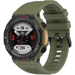 Ремінець DK для Xiaomi Amazfit T-Rex 2 (A2169) Silicone Sport Band Classic (green) - мініатюра 2