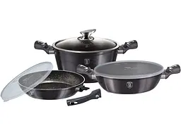 Набір посуду Berlinger Haus Metallic Line Carbon Pro Edition (BH-7052)