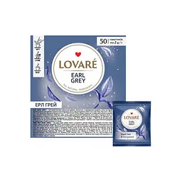 Чай Lovare Earl Grey 50х2 г (lv.75442) - мініатюра 2