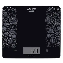 Ваги кухонні Adler AD 3171 Скляні до 10 кг - мініатюра 2