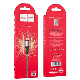 USB Cable Hoco X50 Excellent Micro USB Black 1m - мініатюра 5