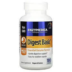 Ензими Digest Basic Essential Enzyme Formula 180 капсул Enzymedica vit0006011