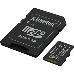 Memory card microSDXC 1TB Kingston Canvas Select Plus Gen3 C10 A1 V30 U3, Retail + adapter - мініатюра 2
