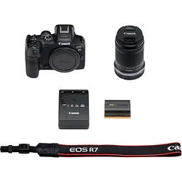 Беззеркальный фотоаппарат Canon EOS R7 Kit RF-S 18-150mm IS STM Black (5137C040) [117131] - миниатюра 11