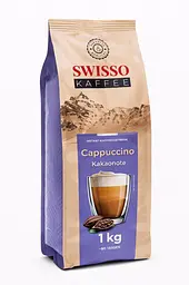 Капучино Swisso Kaffee Cappuccino Kakaonote з какао-шоколадним смаком 1 кг