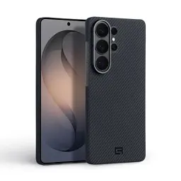 Чохол до мобільного телефона Armorstandart BlackIcon Aramid Twill MagCase Samsung S26 Ultra Black (ARM90147) - мініатюра 2
