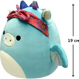 М'яка іграшка Squishmallows Дракон у бандані 19 см (SQCR04125) - мініатюра 4