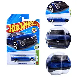Базова машинка Hot Wheels HW EV Cadillac Celestiq синя (5785) JJH49 - мініатюра 3