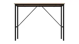 Стіл письмовий Line Тайм Ferrum-decor 750x1000x600 Чорний метал ДСП Дуб Сонома 16 мм (FRD-104874) - мініатюра 4