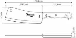Ніж-сікач кухарський Tramontina Polywood 150 мм (6710927) - мініатюра 3
