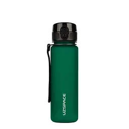 Пляшка для води UZSPACE 3026(Dark-Green) 500 мл, темно-зелена