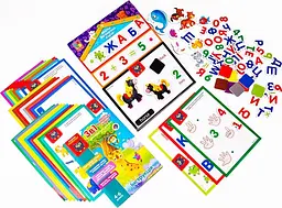 3в1: Абетка, Математика, English з магнітною дошкою Vladi Toys VT5412-04 shop (4820234760367) - мініатюра 2