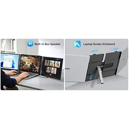 Монітор 14" Blackview DCM6Pro Dual Screen (BVDCM6PRO) 1920x1080 (FullHD) IPS 60 Hz - мініатюра 11