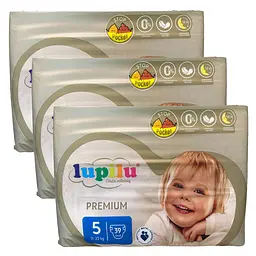 Підгузники Lupilu Premium 5 (11-23 кг), 117 шт NEW