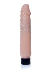 Реалістичний вібратор B - Series EasyLove Boss Juicy Jelly 22 см тілесний - мініатюра 2