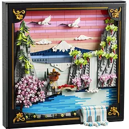 Конструктор LEGO Art Японський пейзаж із цвітом сакури 1892 деталі (31218) - мініатюра 2