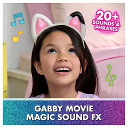 Інтерактивні котячі вушка Габбі Spin Master Gabby's Dollhouse The Movie Meow-mazing Interactive Ears звукові та світлові ефекти від 3 років (SKU-188) - мініатюра 8