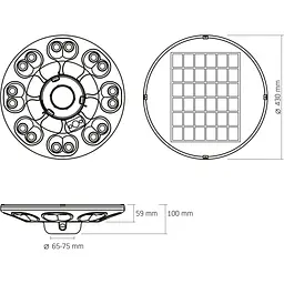Світлодіодний ліхтар Videx 1400Lm (VL-GLSO-1254-S) [144908] - мініатюра 5