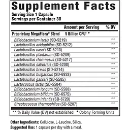 Пробіотики MegaFood MegaFlora Kids Probiotic 30 капсул - мініатюра 2