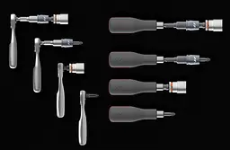 Викрутка з комплектом біт та насадок Xiaomi JimiHome Screwdriver Set (JM-GNT41) [83231] - мініатюра 4