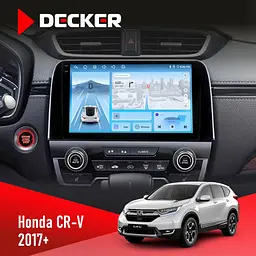 Штатная магнитола Honda CR-V 2017+ Decker D9-010 6x128, DSP, 4G, 2K Decker (НФ-00004665)