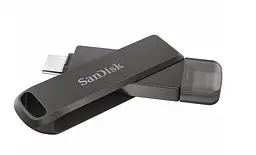Флешнакопичувач для Apple 2-в-1 SanDisk iXpand Luxe 64 Gb Type-C і Lightning конектори - мініатюра 5